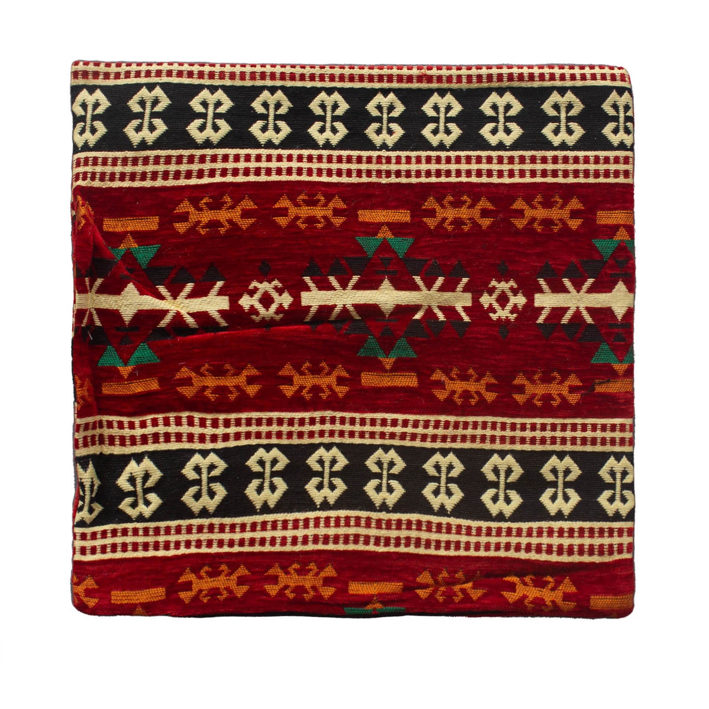 Kilim Cushion Cover - Red