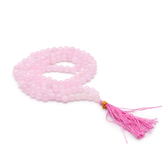 Rose Quartz Bead Mala 108