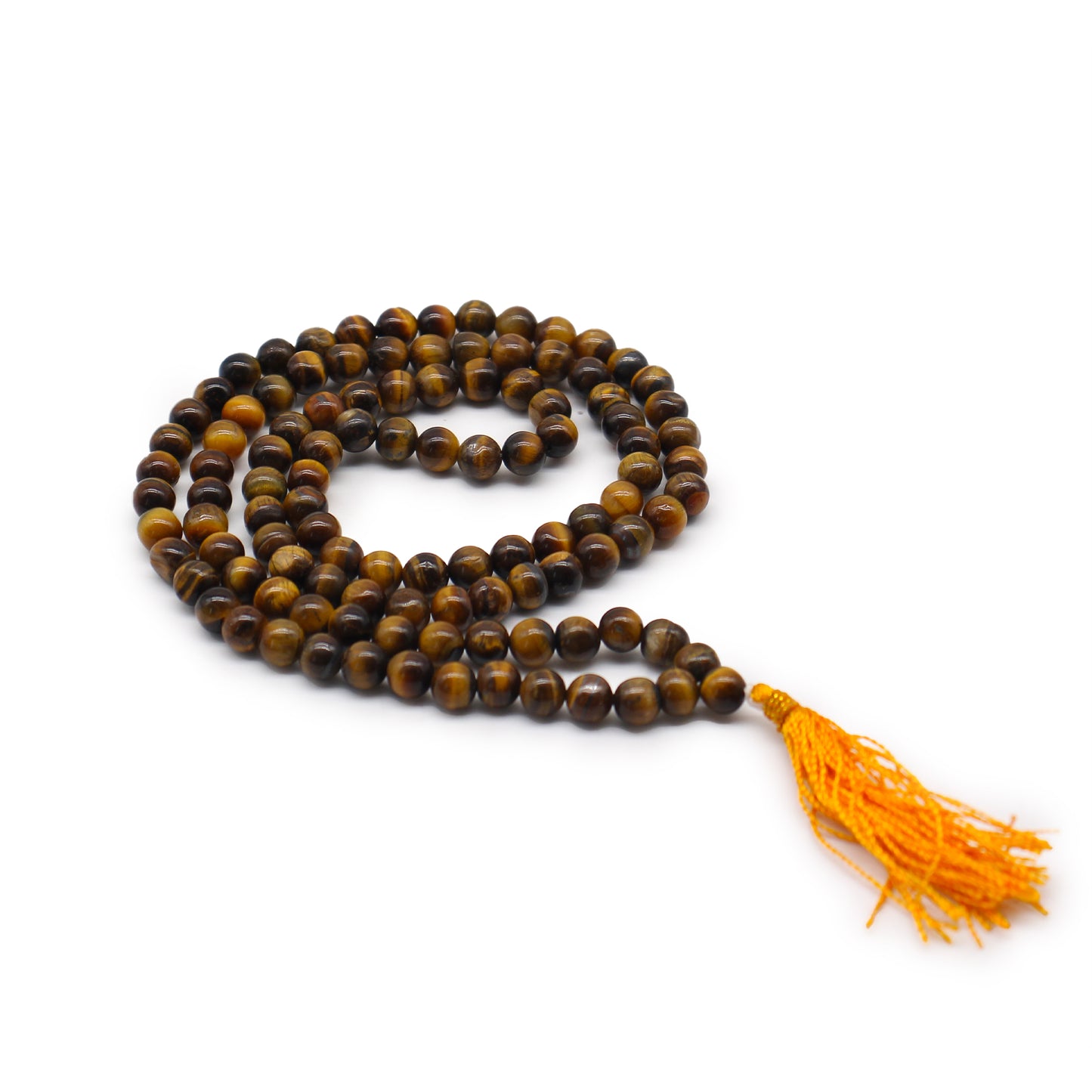 Tiger Eye Bead Mala 108