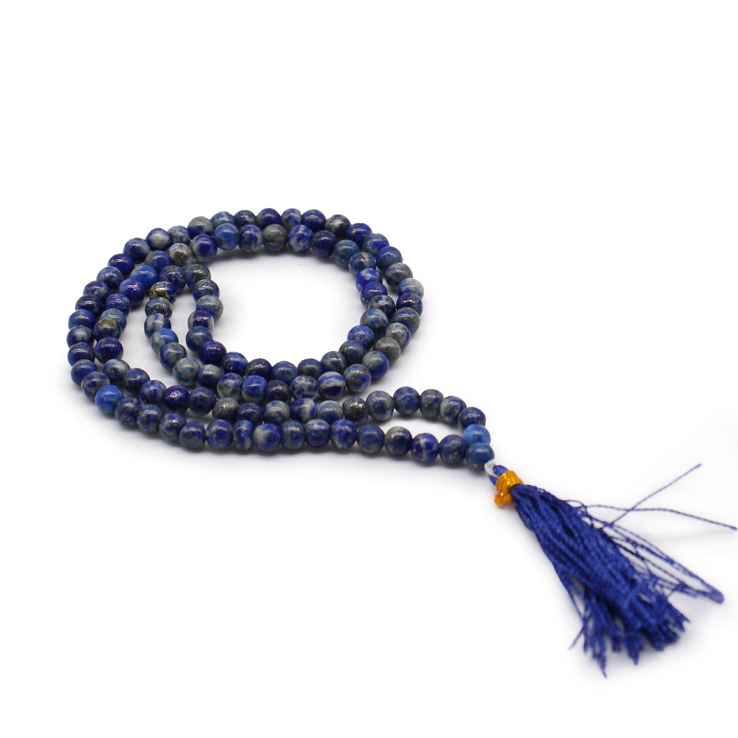 Lapis Bead Mala 108