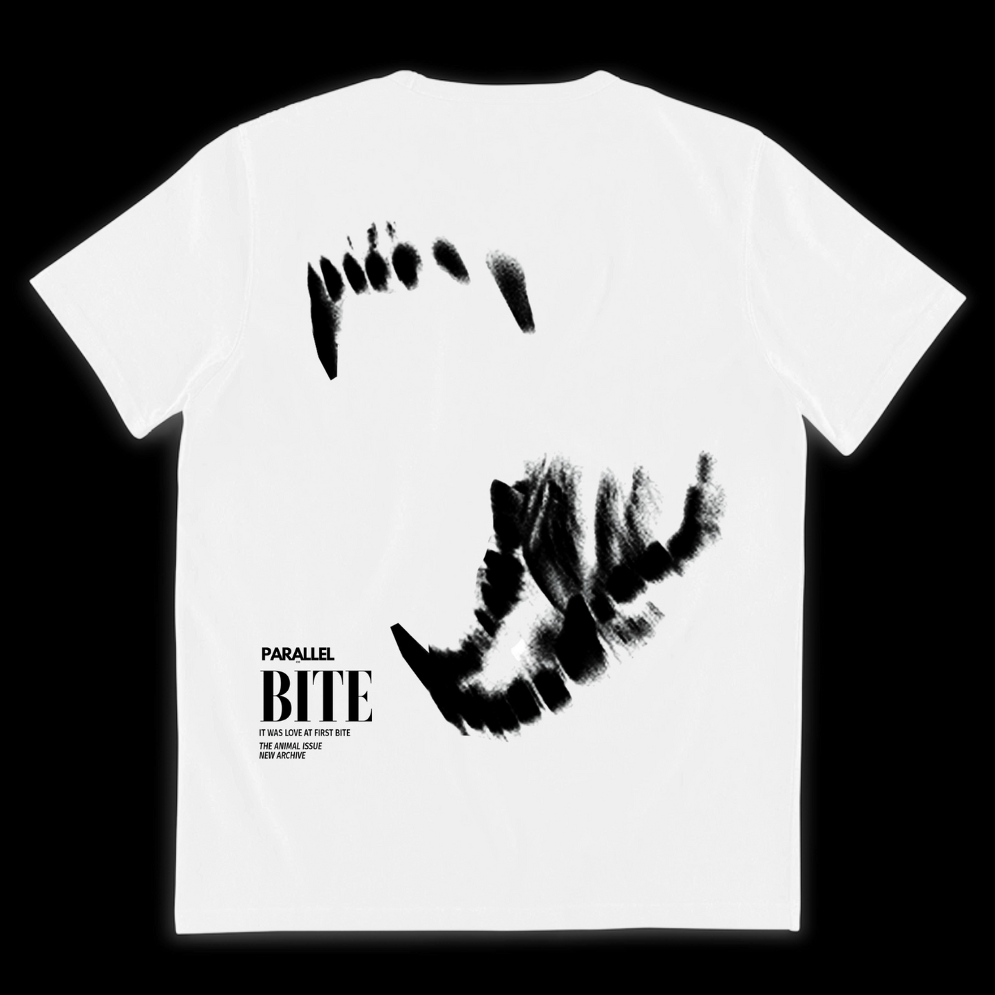 Dog Bite Tee - White