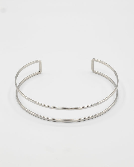 Rich Bish Choker In Silver - Bad Handwriting