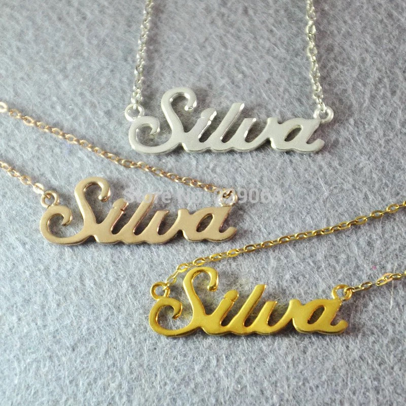 Custom Signature Name Necklace