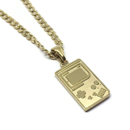 Gameboy Colour Steel Necklace