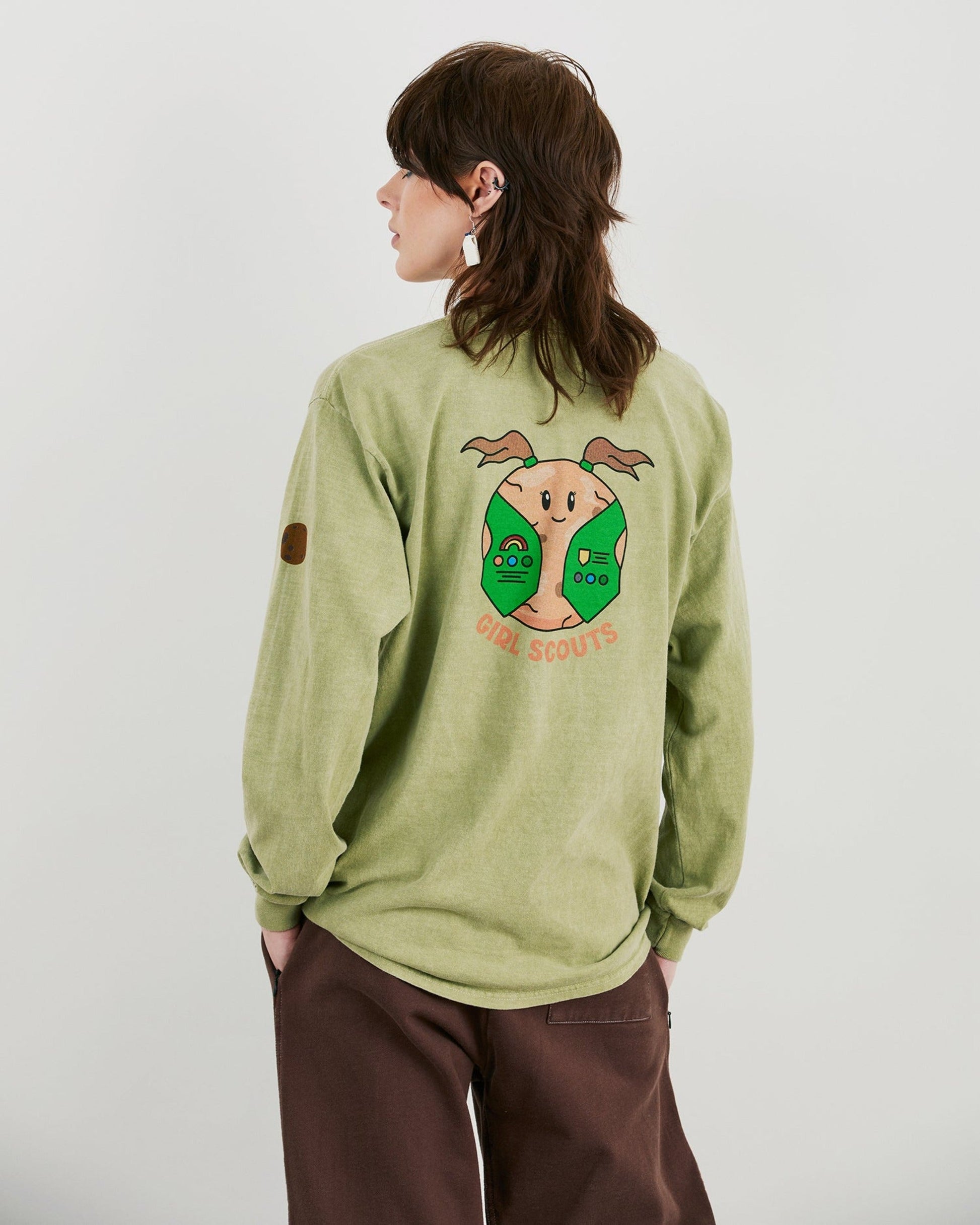 Girl Scout Long Sleeve Top - Bad Handwriting