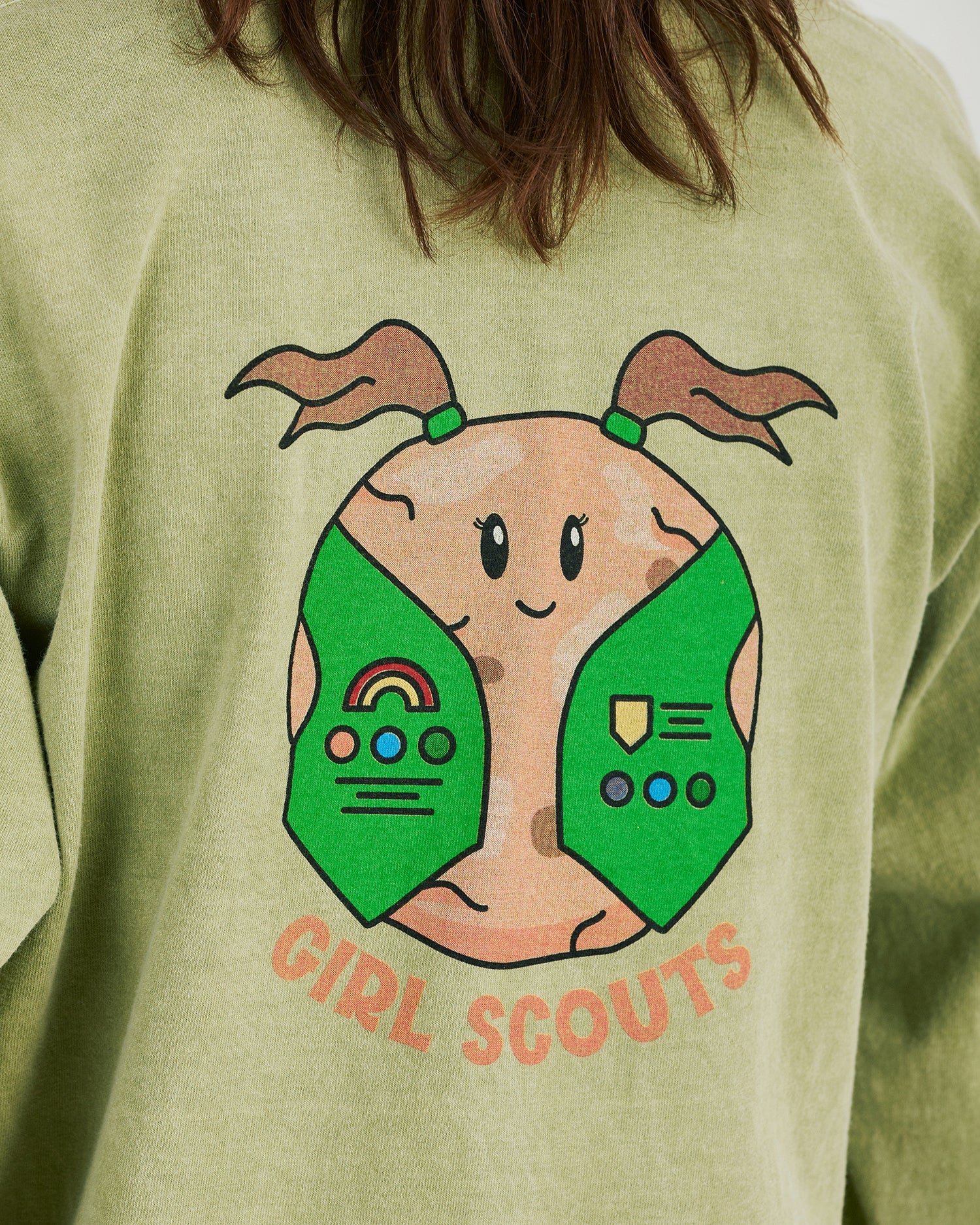 Girl Scout Long Sleeve Top - Bad Handwriting