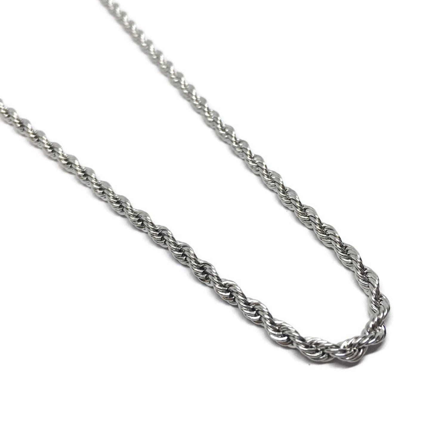 Rope Chain Steel Necklace