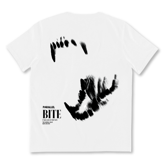 Dog Bite Tee - White