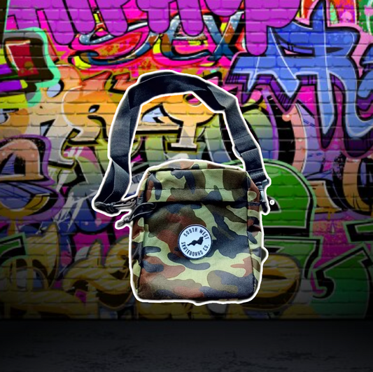 Camouflage southwest Skate co shoulder bag