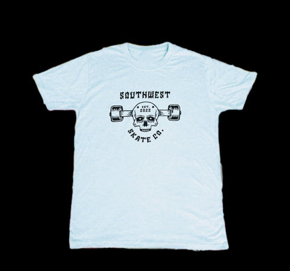 Southwest skate co white truck head t-shirt