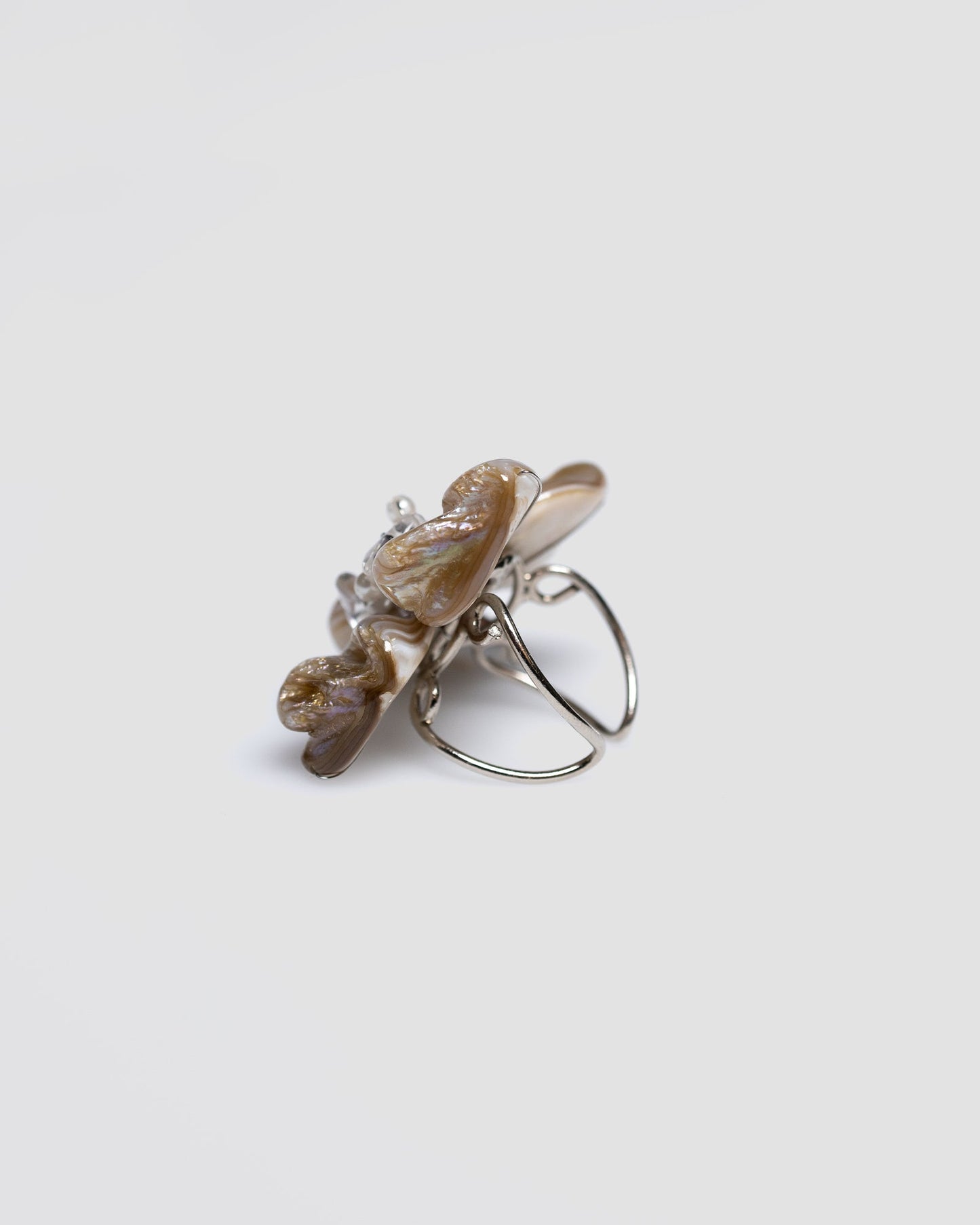 00s Vintage Archive Pearl Ring - Beige