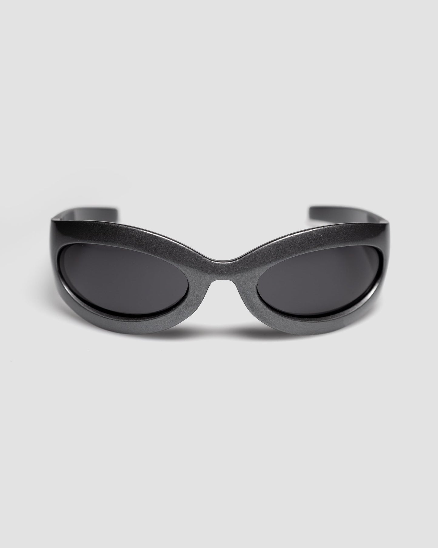 Oval Bug Sunglasses in Grey