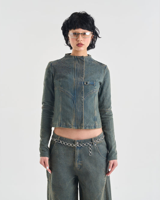 Fossilised Denim Jacket