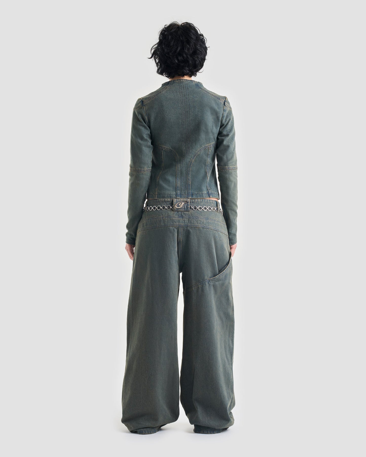 Fossilised Wide Leg Jeans