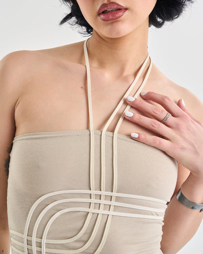 Interstellar Halter Bandeau Top