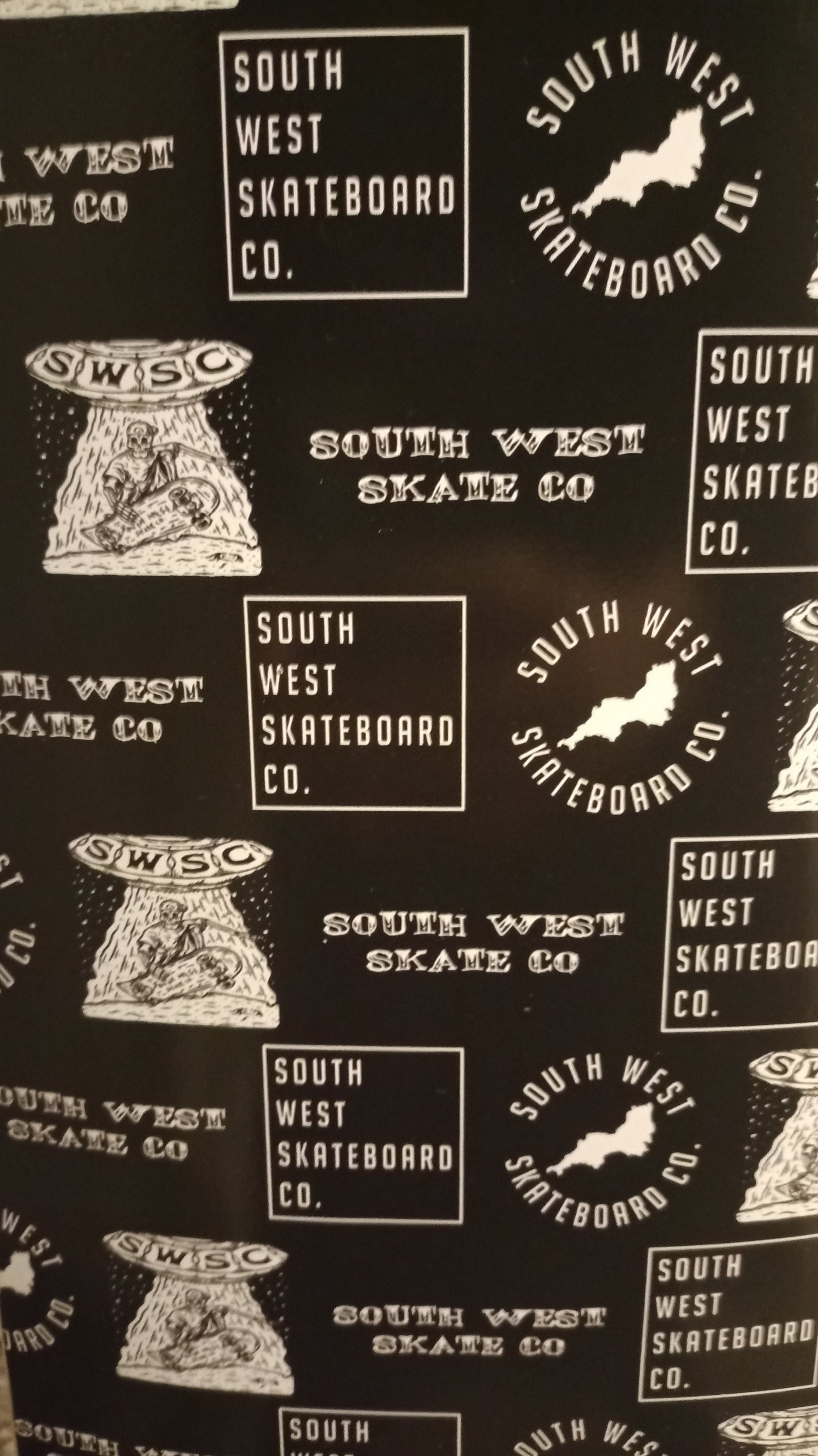 SWSC black logo board