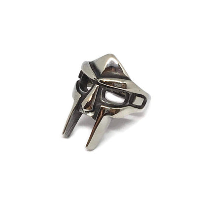 MF DOOM Steel Mask Ring