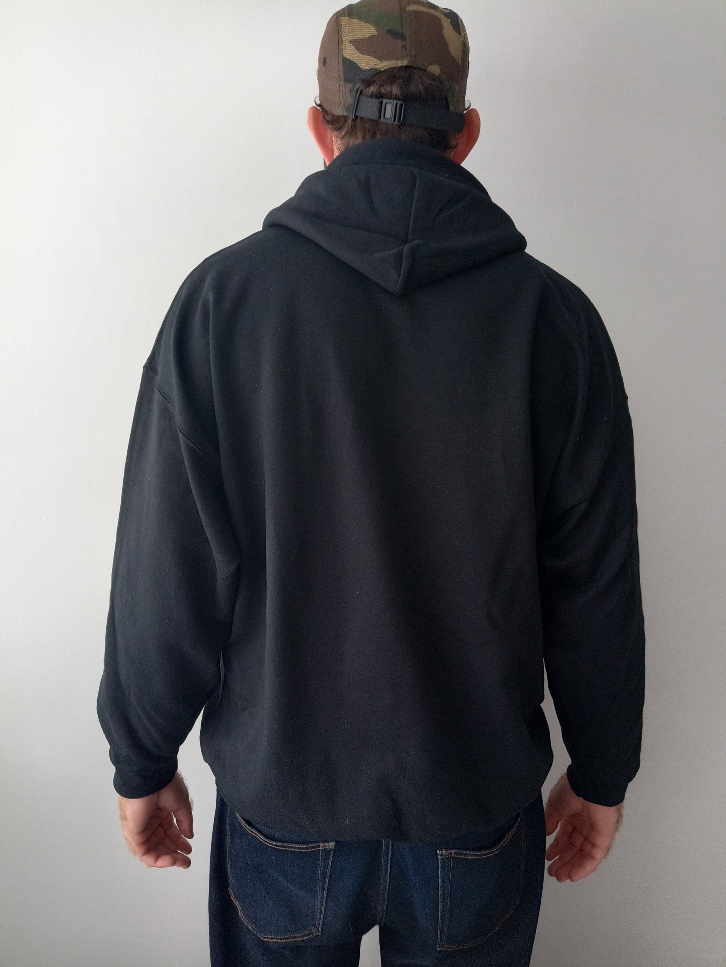 South West Skateboard Co. Pullover Hoody - black box logo.