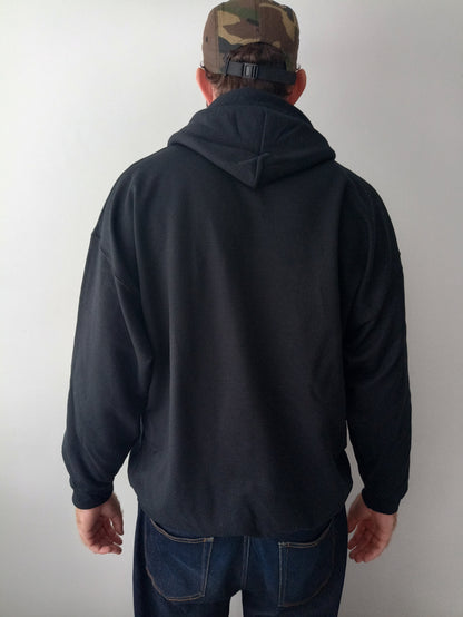 South West Skateboard Co. Pullover Hoody - black box logo.