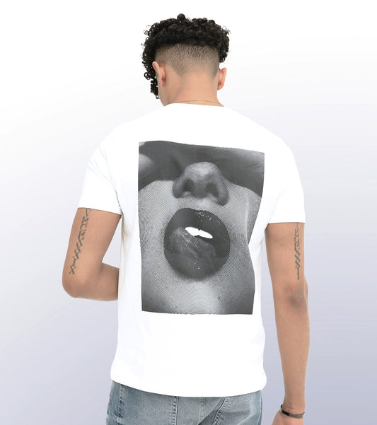 LIPPY KAHYAYYY - BACK PRINT - WHITE T-SHIRT