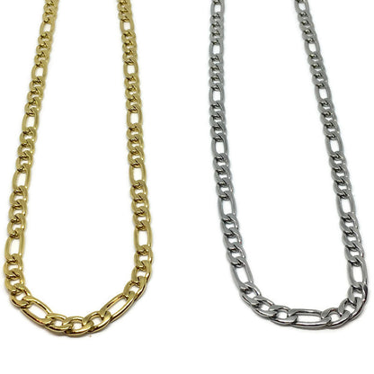 Figaro Chain Link Necklace