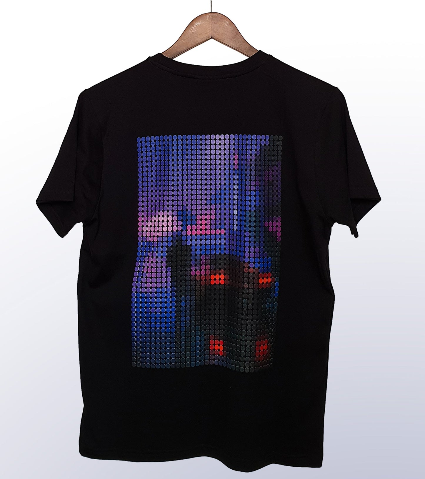 MIAMI VICE - BACK PRINT - BLACK T-SHIRT