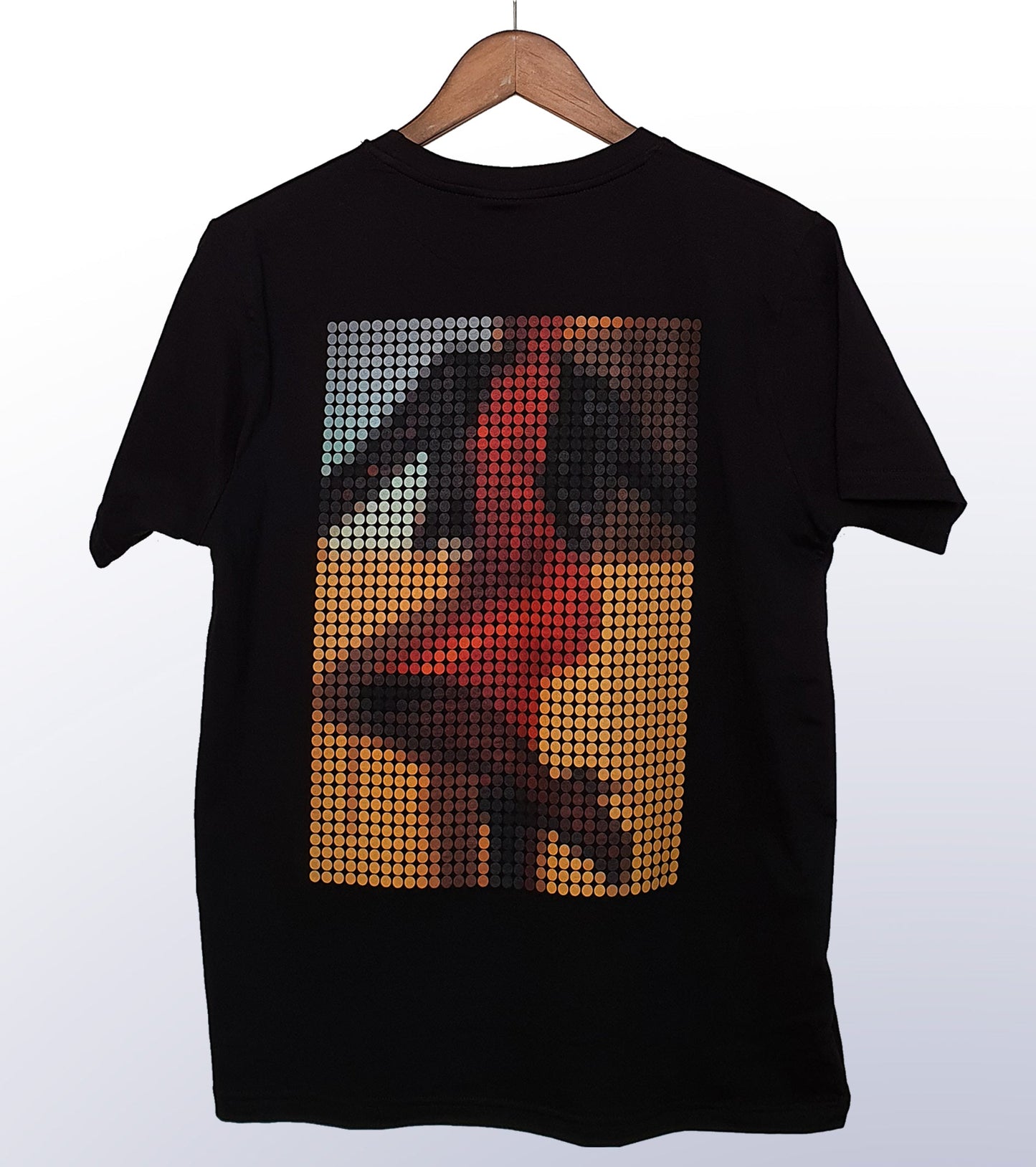 CONNECT THE THOT - BACK PRINT - BLACK T-SHIRT