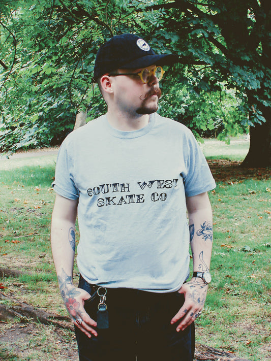 Grey southwest skate co t-shirt