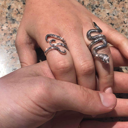 Octopus Tentacle Wraparound Ring