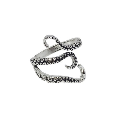 Octopus Tentacle Wraparound Ring