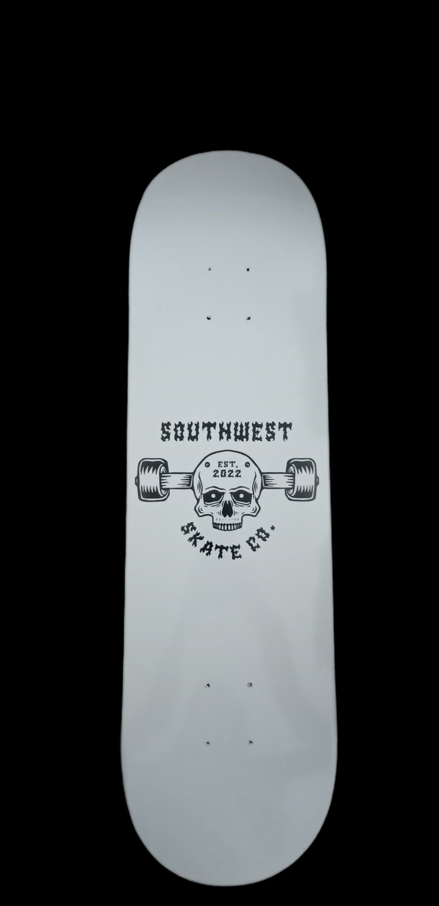 Southwest skate co skull board