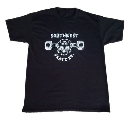Southwest skate co black truck head t-shirt